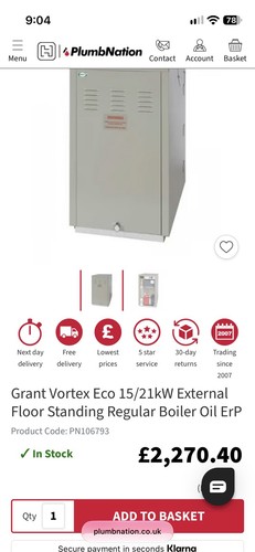 Grant vortex eco - vortex, kw