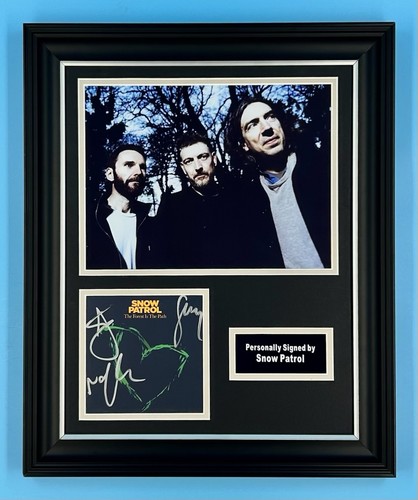 Snow patrol signed photo - patrol,
