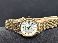 Rotary Ladies Watch Gold Tone Stainless Steel - No Battery