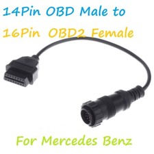 14 Pin to 16 Pin OBD2 Adapter
