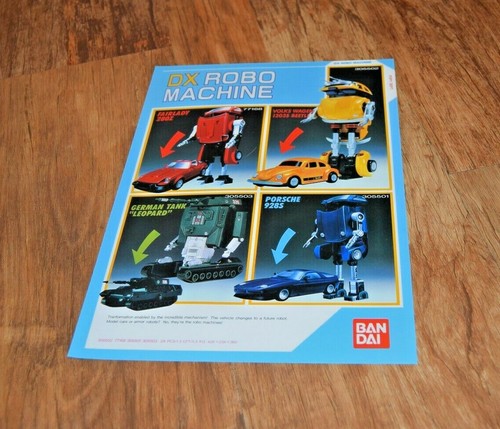 Vintage bandai toys robo - vintage, dx