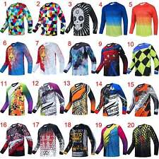Men's MTB Jersey Long Sleeve Mountain Bike T-Shirt Off Road MX BMX Motocross Top