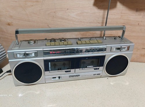 Sharp 450 boombox stereo - sharp, gf-450