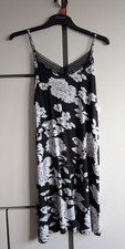Peacocks black white floral - peacocks, black/white