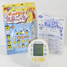 Puzzle MAME GAME DE HAKKEN TAMAGOTCH White Handheld Console Boxed Bandai 0807