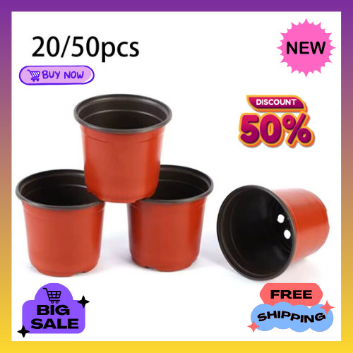 50pcs plastic plant - plant, pots