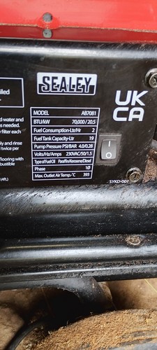 Sealey ab7081 space - ab7081,