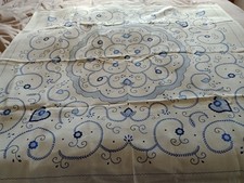 Stamped Embroidery Table Cloth