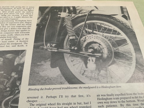 Hedingham sidecar outfit - hedingham,