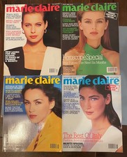 Marie Claire UK Magazine 1991. Job Lot Issues No's 31, 33, 35 & 36.