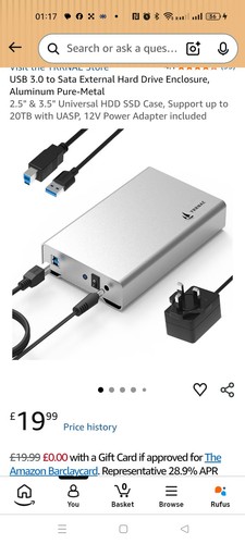 Usb sata external - usb, to