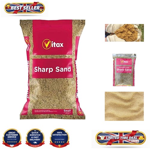 Versatile 4kg sharp sand - 4kg,