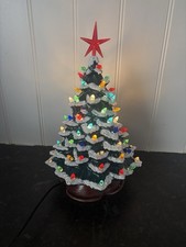 Ceramic Christmas Tree Lamp