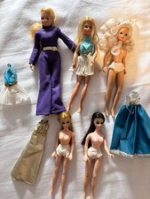 Lot Of Vintage Dolls - Dawn, Rock Flower Etc