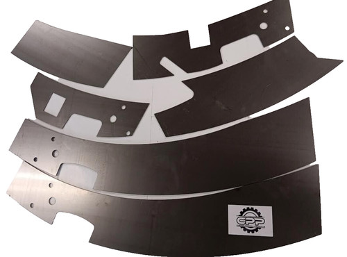 Rear chassis leg - repair, kit
