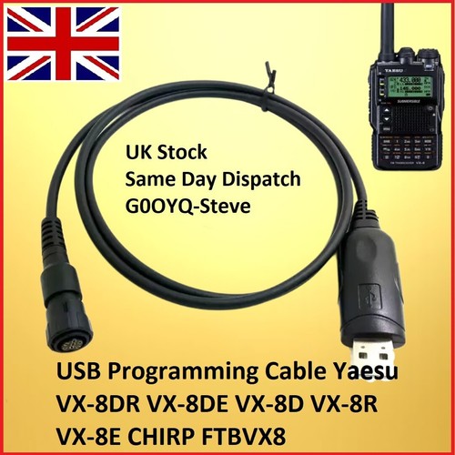 Usb programming cable - cable, yaesu