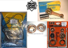 KTM 250 SXF 06-11 Mitaka Bottom End Engine Rebuild Kit Rod Mains Gasket Seal