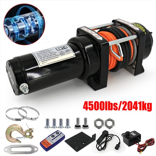 Electric winch 12v 4500lb - winch,