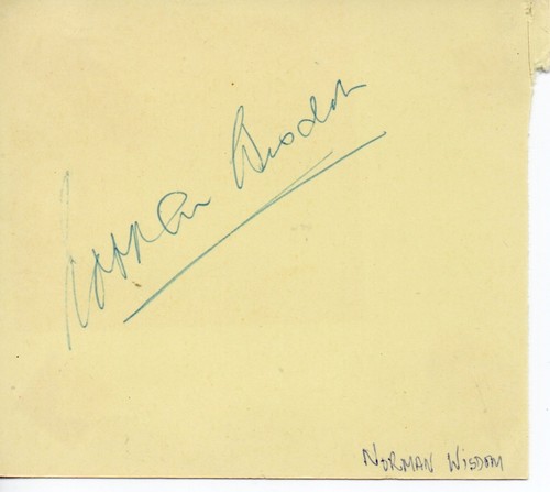 Norman wisdom comedy genuine - norman,