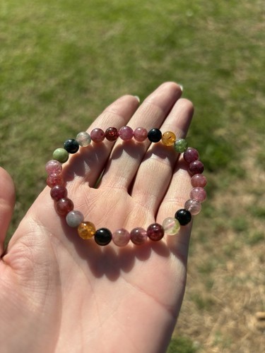 Bicolor watermelon tourmaline
