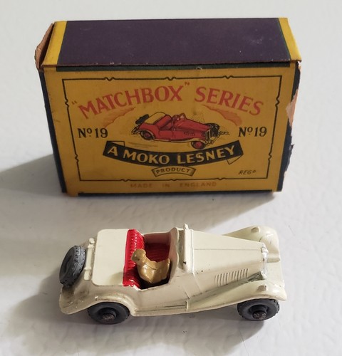 Matchbox lesney 19a mg - lesney, #19a