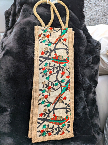 National handloom jute tote - jute,