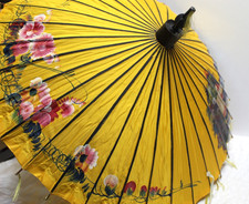 Vintage Hand Painted Asian