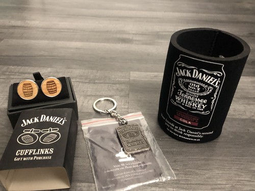 Jack daniels keyring cufflinks - jack,