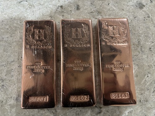 2kg 999 fine copper bullion - fine,