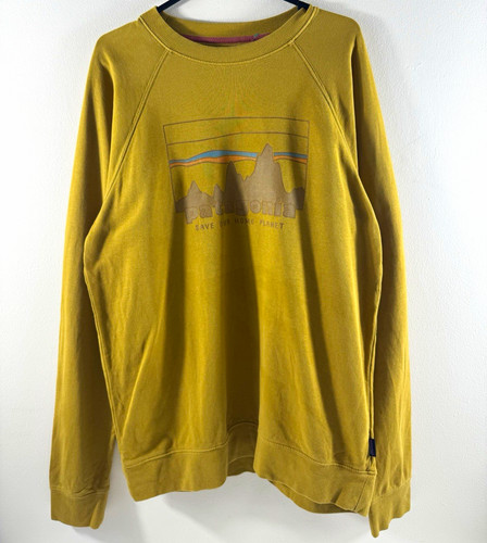 Patagonia yellow graphic print