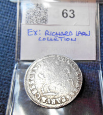 SHIPWRECK treasure 6 STUIVER 1691 coin HOLLANDIA wreck SILVER COA ship VOC RIDER