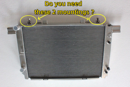 Radiator fit mercedes - fit, sl