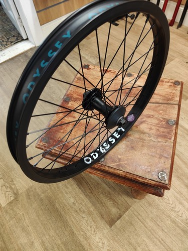 Custom front bmx wheel - front,