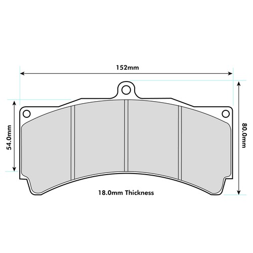 Pagid rsl1 brake pads - rsl1,