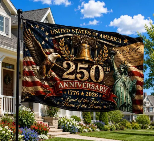 America 250th anniversary flag - 250th,