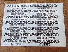 Meccano vintage outfit lid - vintage,