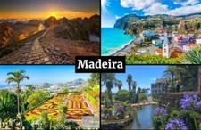 Madeira Portugal Fridge Magnet