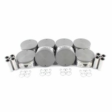 Coated Skirt Flat Top Pistons