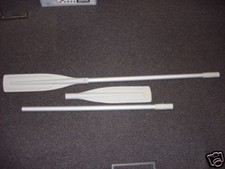 PAIR OAR ZODIAC BOMBARD ALUMINIUM Inflatable Boat oars 2 part Original Genuine