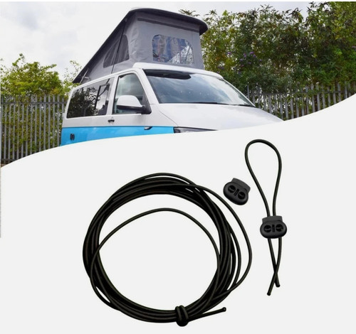 Car pop top - roof, bungee