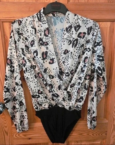 Womens leopard print bodysuit - womens,