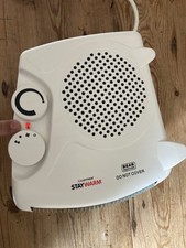 STAYWARMÂ® 2000w Upright and Flatbed Fan Heater with 2 Heat Settings