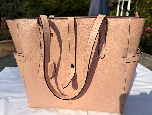 Radley pink pebbled leather - radley,