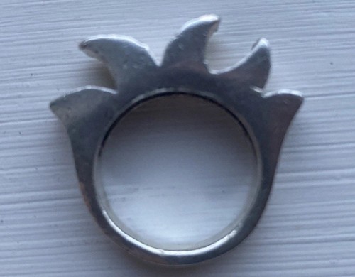 Mens sterling silver spike sun - mens,