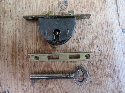 Victorian writing slope lock - victorian,