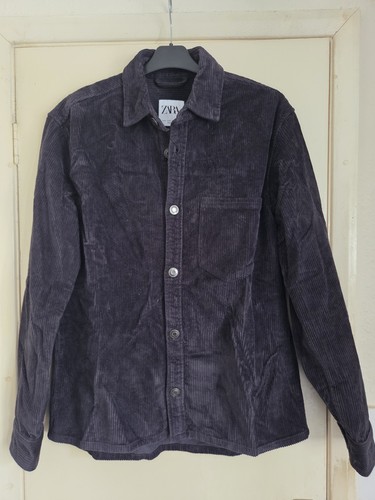 New zara men black corduroy - zara,