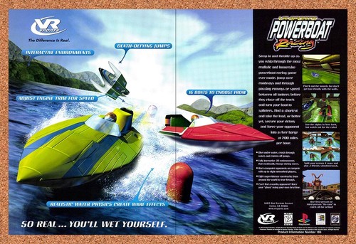 1998 sports powerboat - vr,