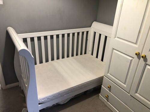 Boori solid wood sleigh cot - boori,