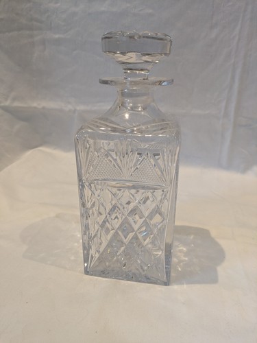 Vintage lead crystal - vintage, decanter