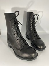 CADET BOOTS BLACK LEATHER MENS